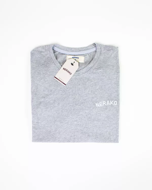 Camiseta Basica Gris - Hombre